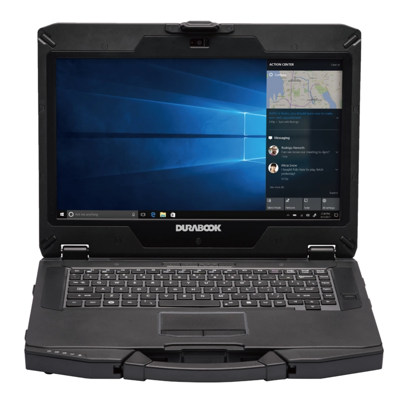 Durabook S14I Laptop Front View Full Width
