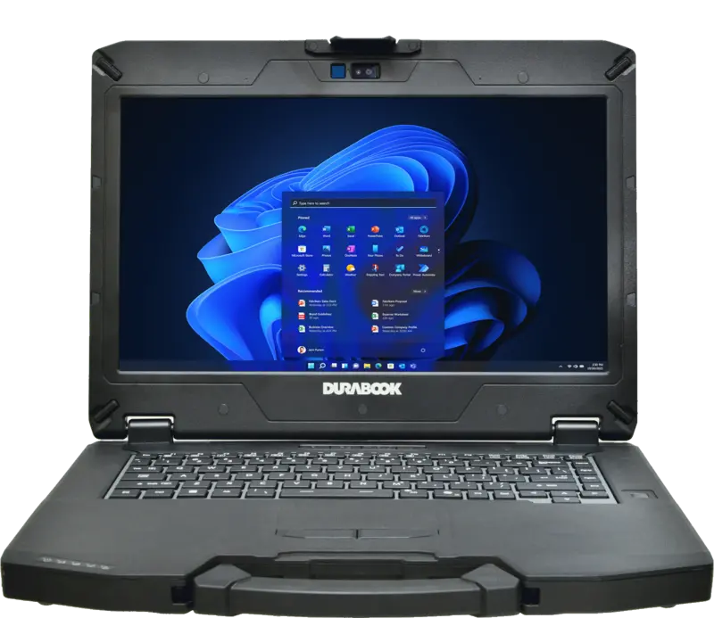 Durabook S14I – Laptop mit optional sonnenlichtlesbarem DynaVue-Display